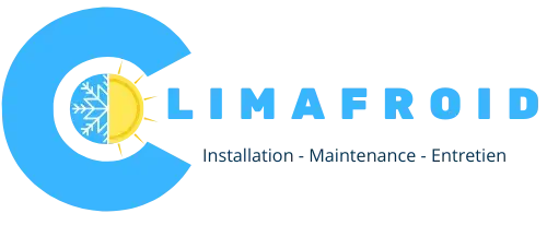LOGO - CLIMAFROID Installation - Maintenance - Entretien